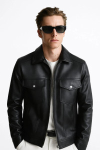 GZPhub Full Sleeve Solid Men Jacket