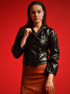 TANDUL Full Sleeve Solid Women Jacket