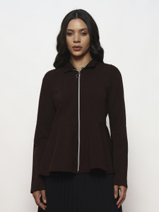 Leriya Fashion Full Sleeve Solid Women Jacket