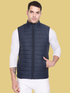 Rare Times Sleeveless Solid Men Jacket