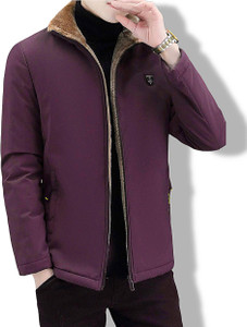 Azmani Full Sleeve Solid Men Jacket