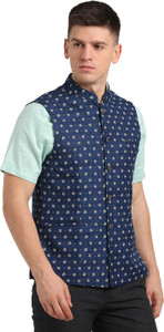 TURTLE Printed Men Waistcoat