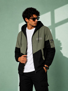ZYRONA Full Sleeve Colorblock Men Jacket