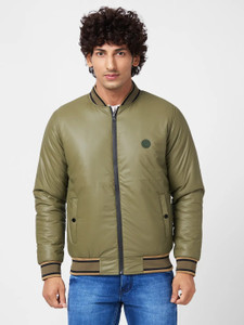 Spykar Full Sleeve Solid Men Jacket