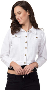 ARSH 3/4th Sleeve Solid Women Jacket