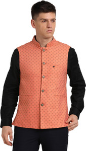 TURTLE Half Sleeve Self Design Men Jacket