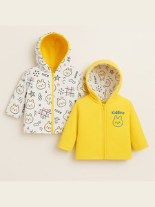KidBee Full Sleeve Solid, Printed Boys & Girls Jacket