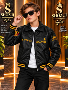 Shozuj Full Sleeve Printed Boys Jacket