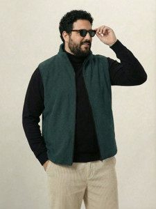 UNSTD Sleeveless Solid Men Jacket