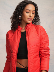 Tokyo Talkies Full Sleeve Solid Women Jacket