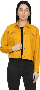 DUCLOTHES FIT Full Sleeve Solid Women Denim Jacket