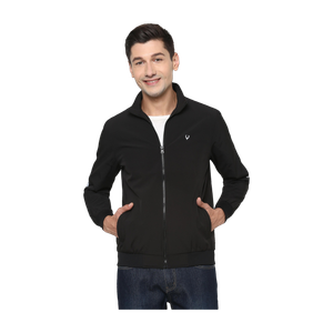 Allen Solly Full Sleeve Solid Men Jacket