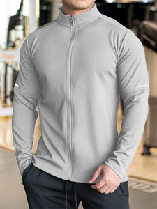 THUSTLER Full Sleeve Solid Men Jacket