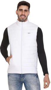 Rare Times Sleeveless Solid Men Jacket