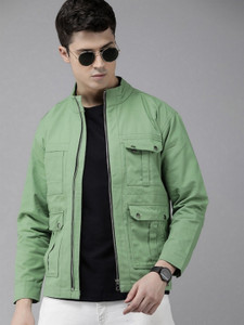 VOXATI Full Sleeve Solid Men Jacket