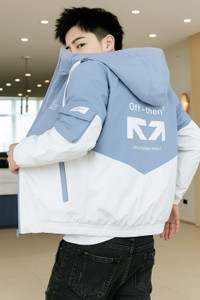 AZYHUB Full Sleeve Colorblock Men Jacket - Buy AZYHUB Full Sleeve