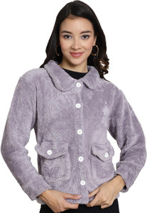 Jakanary Full Sleeve Self Design Women Jacket