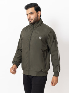 OSCILLATE Full Sleeve Solid Men Jacket