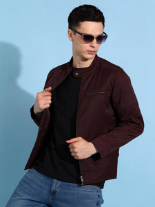 OKANE Full Sleeve Solid Men Jacket
