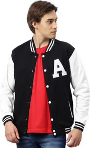 S R S FASHION Full Sleeve Striped Men Jacket