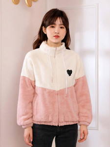 OMI Full Sleeve Self Design Women Jacket