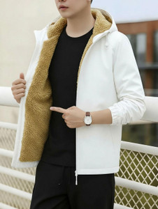 LITTLE COST Full Sleeve Solid Men Jacket