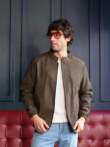 CAMPUS SUTRA Full Sleeve Solid Men Jacket