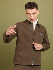 HIGHLANDER Full Sleeve Solid Men Jacket