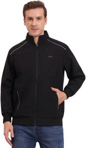 Xohy Full Sleeve Striped Men Jacket