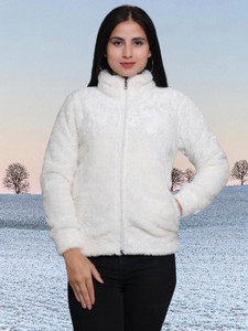 AKSHA CREATION Full Sleeve Solid Women Jacket