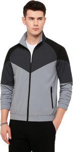 StudShirts Full Sleeve Colorblock Men Jacket