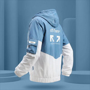 ZYRONA Full Sleeve Colorblock Men Jacket