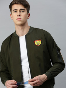 VOXATI Full Sleeve Solid Men Jacket
