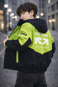 Azy Boys Full Sleeve Applique Jacket - Image 5