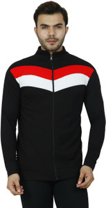 KIDSWING Full Sleeve Striped Men Jacket