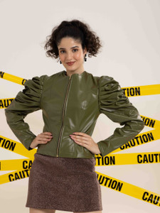 TANDUL Full Sleeve Solid Women Jacket