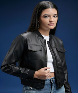 MAYKR Full Sleeve Solid Women Jacket