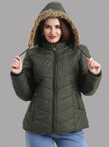 ELANHOOD Full Sleeve Solid Women Jacket