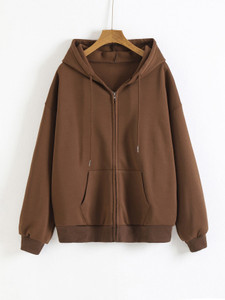 Stockton Full Sleeve Solid Women Sweatshirt - Image 5