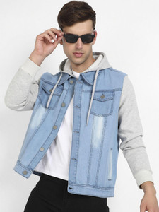 CAMPUS SUTRA Full Sleeve Washed Men Jacket