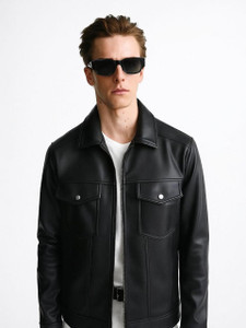 INM Full Sleeve Solid Men Jacket