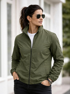 JKT Full Sleeve Solid Women Jacket