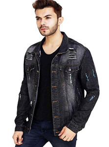 ATHRZ Full Sleeve Washed Men Denim Jacket