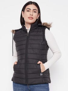 VERO AMORE Sleeveless Solid Women Jacket