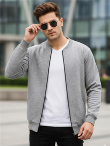 Leotude Full Sleeve Solid Men Jacket
