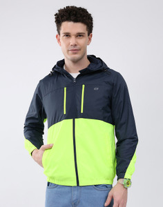 मॉन्टे कार्लो पुरुषों के लिए कलर ब्लॉक फुल स्लीव जैकेट