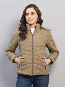 MONTE CARLO Women Solid Casual Jacket - Image 1