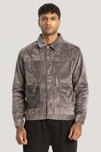 Snitch Full Sleeve Solid Men Jacket