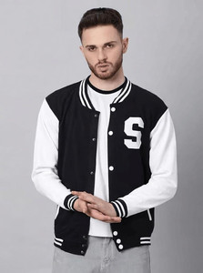 Jitisha Creative Full Sleeve Colorblock Men Jacket