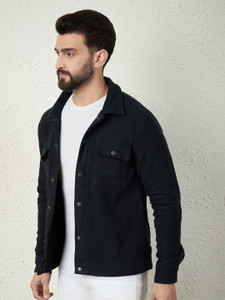 Bigreams Full Sleeve Solid Men Jacket